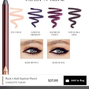 Charlotte tilbury rock n kohl eyeliners bundle
